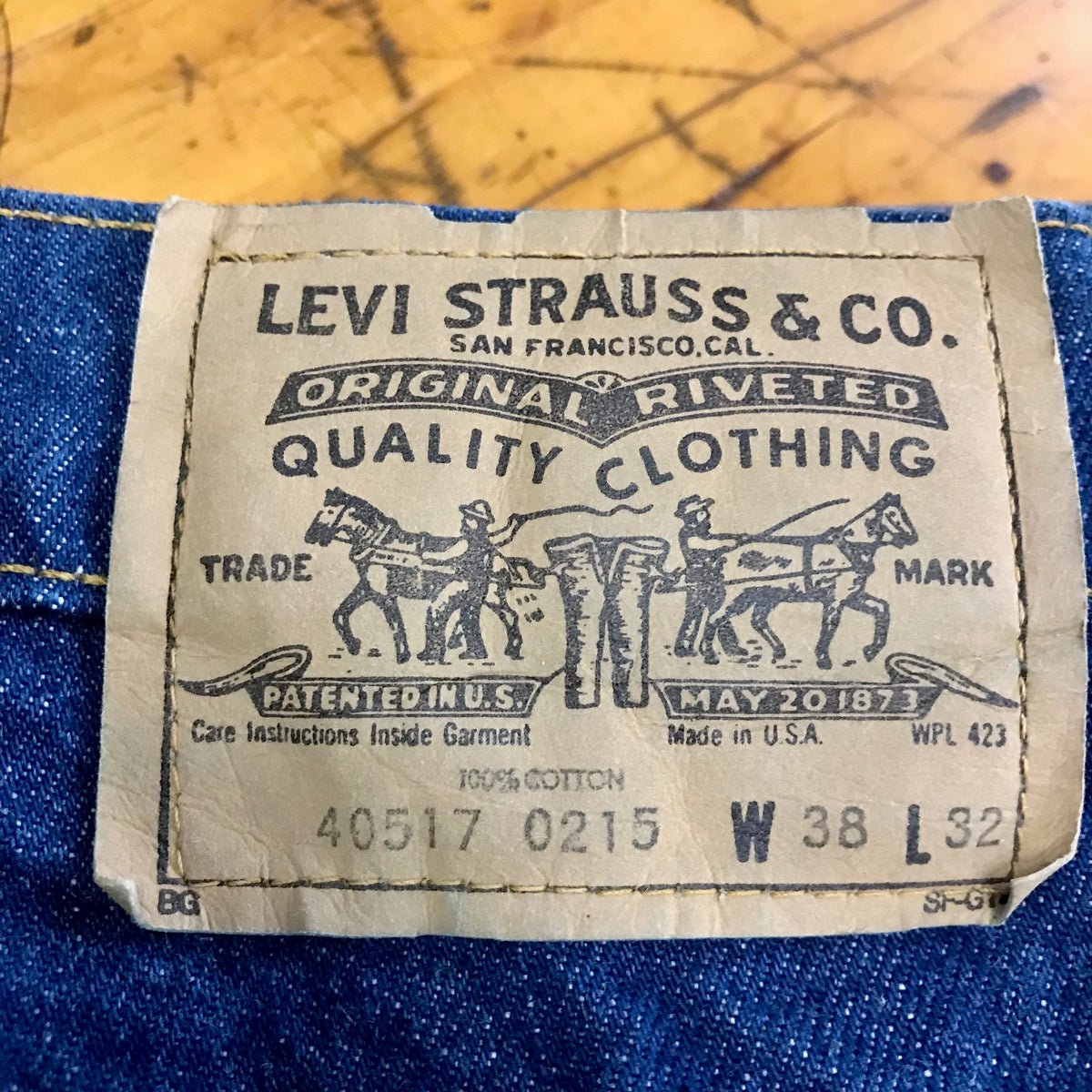 Levi's Orange Tab 517 Men's Jeans – Cashed Out Vintage