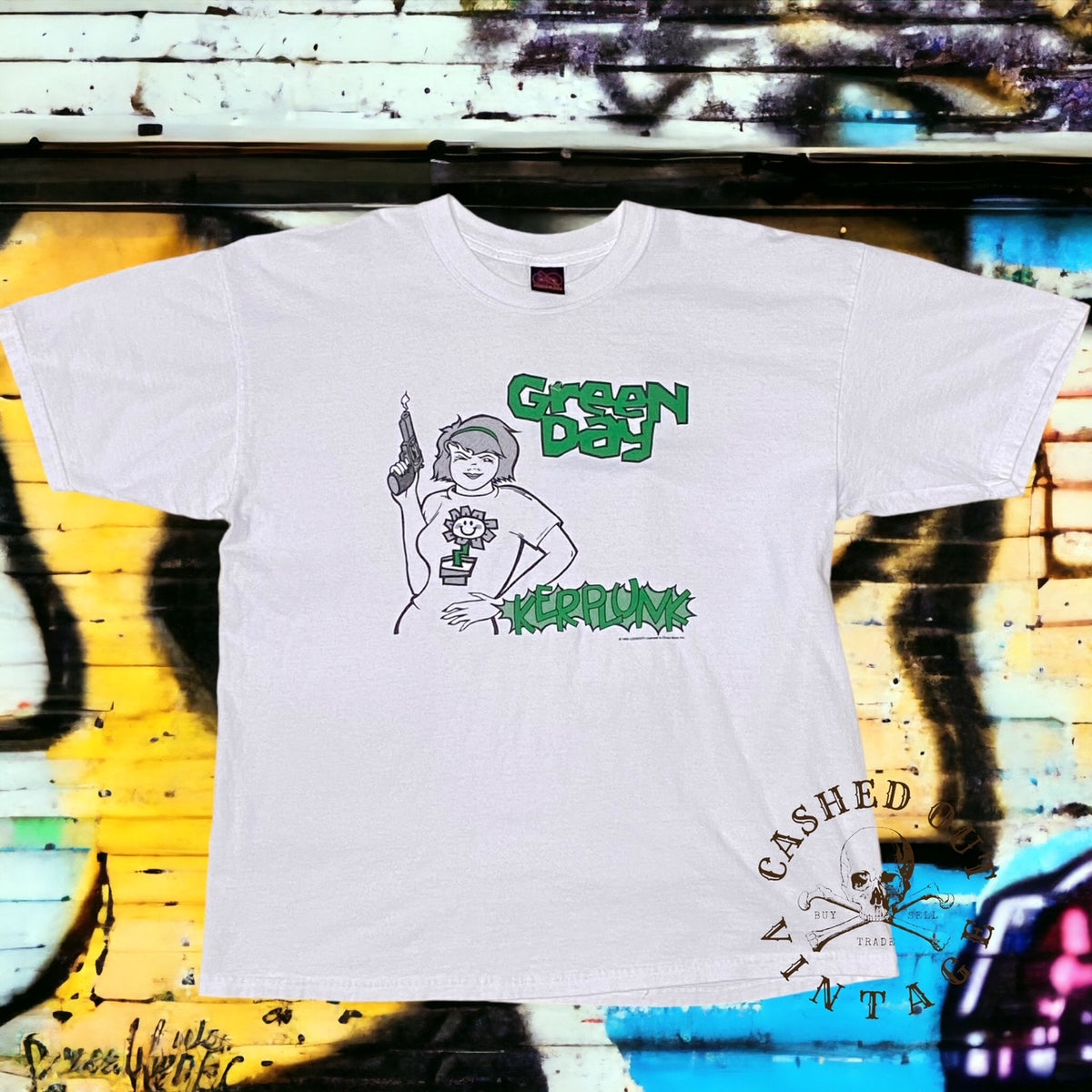 Vintage Green Day Kerplunk Tee Size: XL – Cashed Out Vintage