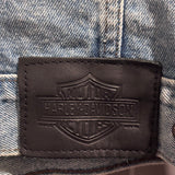 Vintage 2003 Harley Davidson ‘100th Anniversary’ Denim Jacket Size: XL