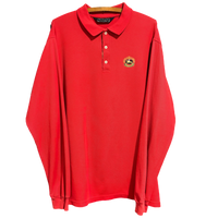Vintage 90s Burberrys-Inspired Polo Shirt Size: XL