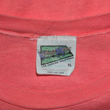 Vintage 1989 Batman Logo Pink Tee Size: XL
