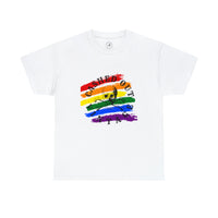 Cashed Out Vintage Skull Logo Pride Tee