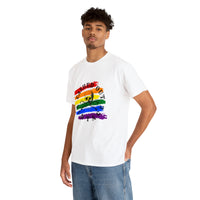 Cashed Out Vintage Skull Logo Pride Tee