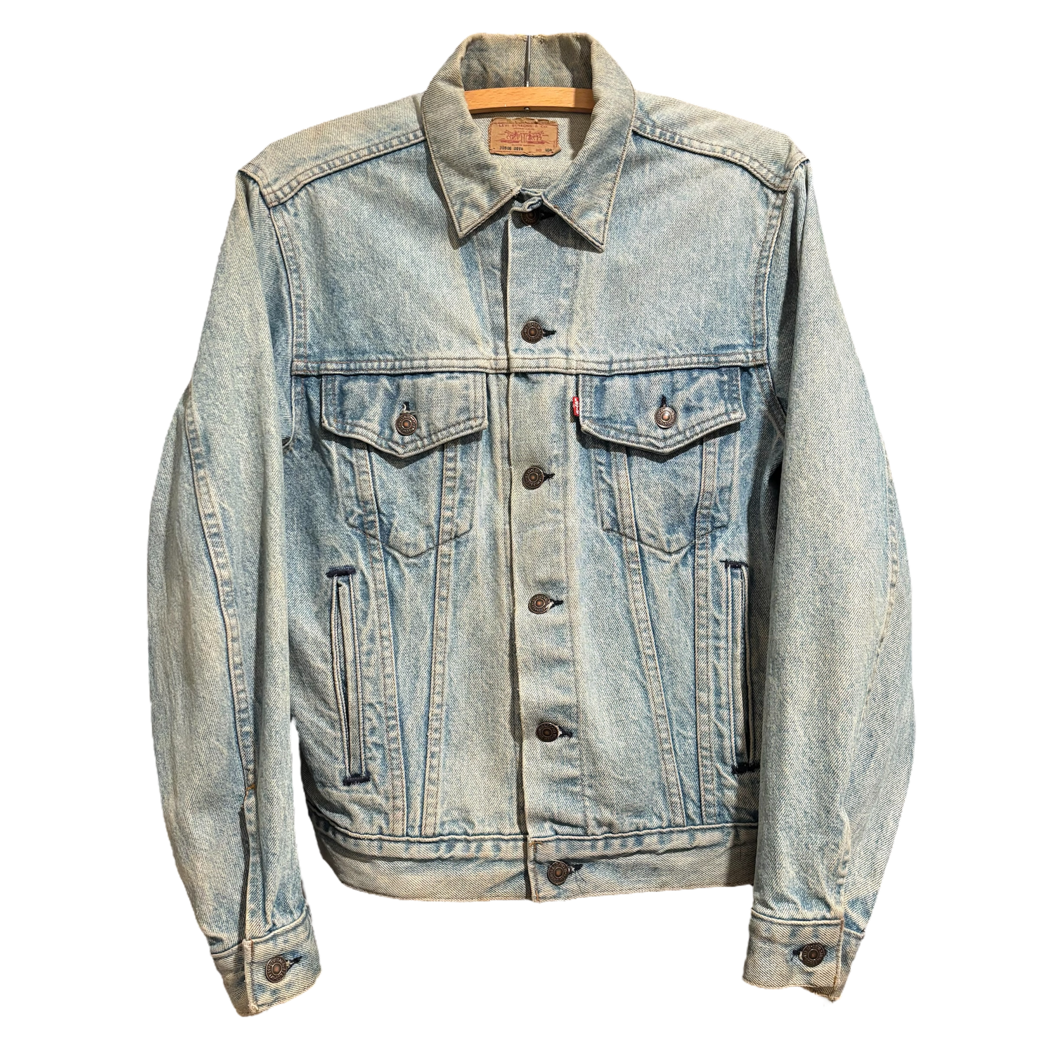 パンツ Levi's VINTAGE DENIMJACKETSTYPEI/II/III Vintage 1985 Levi's Type III Trucker Jacket Size: 40R – Cashed Out