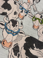 Vintage 1987 Hampton Beach Cool Cows Tee Size: L