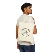 Cashed Out Vintage Canvas Tote Bag