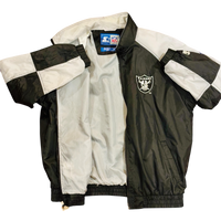 Vintage 1990’s Oakland Raiders STARTER Jacket Size: XL