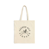 Cashed Out Vintage Canvas Tote Bag