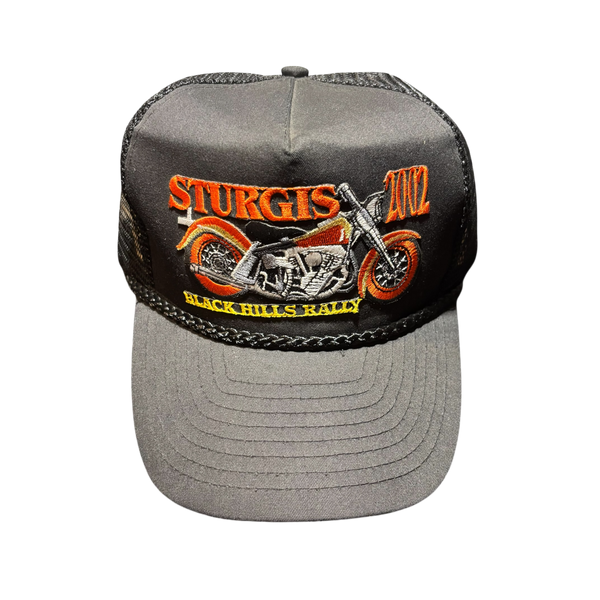 Vintage 2002 Sturgis Mesh Trucker Hat