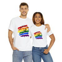 Cashed Out Vintage Skull Logo Pride Tee