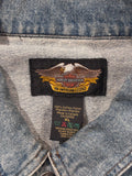 Vintage 2003 Harley Davidson ‘100th Anniversary’ Denim Jacket Size: XL