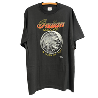 Vintage 1991 Indian Motocycle Buffalo Nickel Tee Size: L