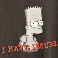 Vintage 2001 Bart Simpson Issues Tee Size: XL