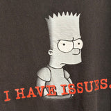 Vintage 2001 Bart Simpson Issues Tee Size: XL