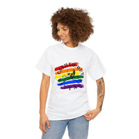 Cashed Out Vintage Skull Logo Pride Tee