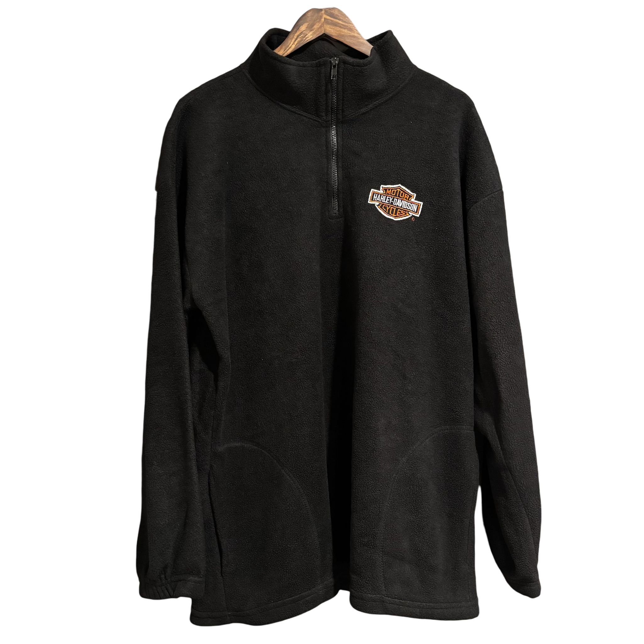 Vintage 1/4 Zip Harley-Davidson Fleece Pullover Size: L – Cashed