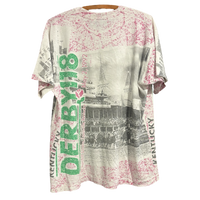 Vintage 1992 Kentucky Derby AOP Tee Size: XL