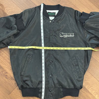 Vintage 1991 Shark Lounge Satin Jacket Size: L