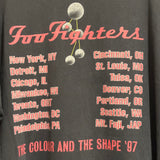 Vintage 1997 Foo Fighters The Colour and the Shape Tour Tee Size: XL