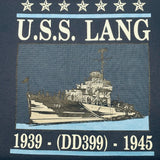 Vintage 1994 U.S.S Lang Tee Size: L