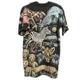 Vintage 1993 African Wildlife AOP Tee Size: L