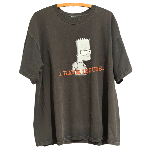 Vintage 2001 Bart Simpson Issues Tee Size: XL