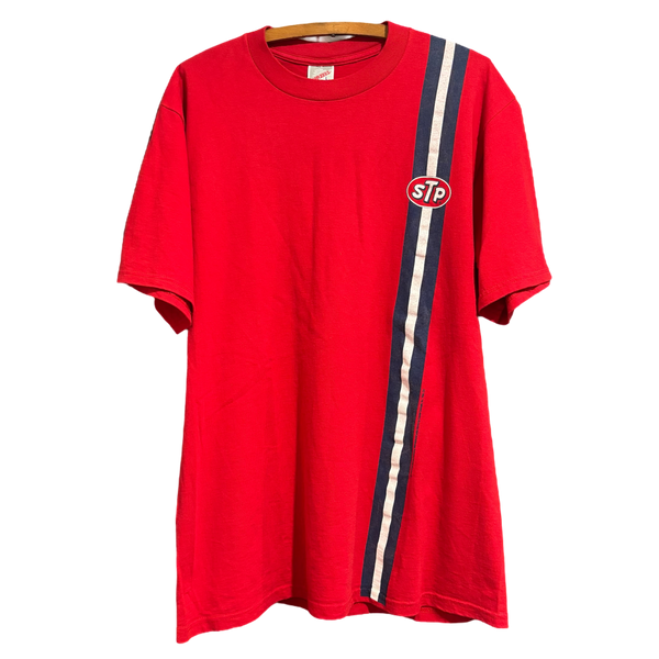 Vintage 1996 STP Racing Stripe Tee Size: L