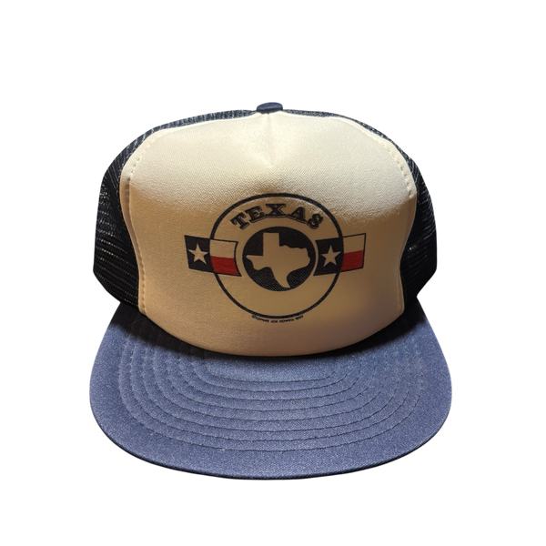 Vintage 1987 Texas Mesh Trucker Hat