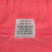 Vintage 1989 Batman Logo Pink Tee Size: XL