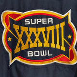 Vintage 2004 Patriots Super Bowl XXXVIII Champions Pullover Jacket Size: L