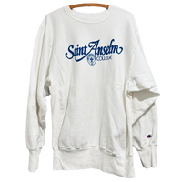 Vintage 1990's Champion Reverse Weave Saint Anselm Sweatshirt Size: XL