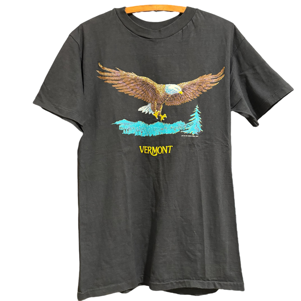 Vintage 1990 Vermont Single-Stitch Tee Size: L