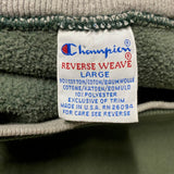 Vintage 1990's Reverse Weave Spellout Champion Crewneck Sweatshirt Size: L