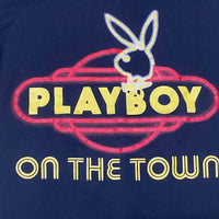 Vintage 1980's Playboy 'On The Town' Tee Size: L