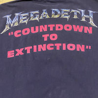 1993 Megadeth Countdown to Extinction Tee Size: XL