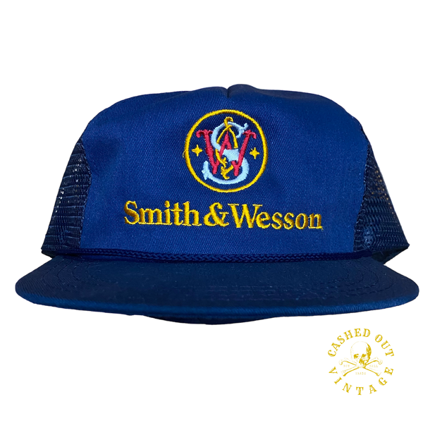 Vintage Smith & Wesson Mesh Trucker Hat