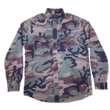 Polo Ralph Lauren Camoflauge Military Shirt Jacket Size: M