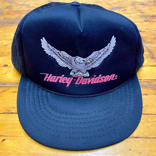 1980's Harley-Davidson Mesh Trucker Hat