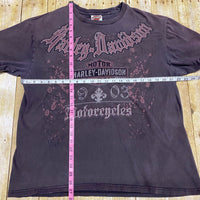 Black Widow Harley-Davidson Tee