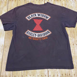 Black Widow Harley-Davidson Tee