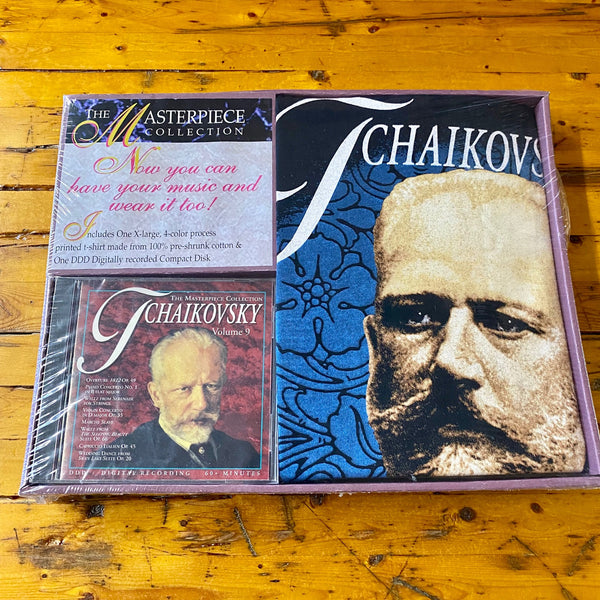 Vintage Tchaikovsky Masterpiece Collection Volume 9 Gift Set (XL Shirt /Compact Disc)