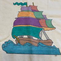 Vintage Sailing Ship Single-Stitch Tee