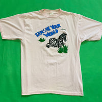 Vintage Explore Your World Single-Stitch Tee