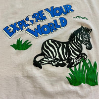 Vintage Explore Your World Single-Stitch Tee