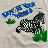 Vintage Explore Your World Single-Stitch Tee