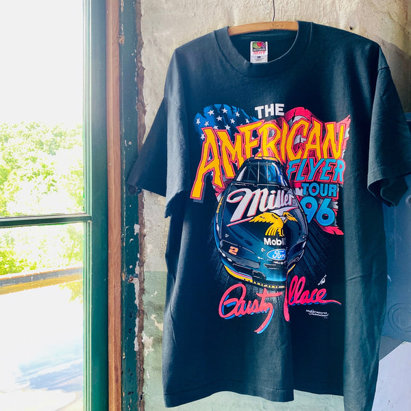 1996 Rusty Wallace American Flyer Tour Tee