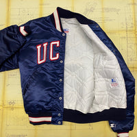 Vintage UConn Huskies Satin STARTER Jacket Size: L