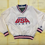 Vintage 1996 Olympics STARTER Pullover Jacket Size: L