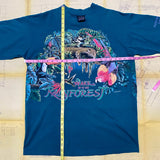 Vintage 1994 Habitat Wake Up To The Rainforest Tee Size: XL