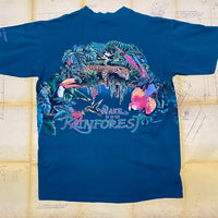 Vintage 1994 Habitat Wake Up To The Rainforest Tee Size: XL